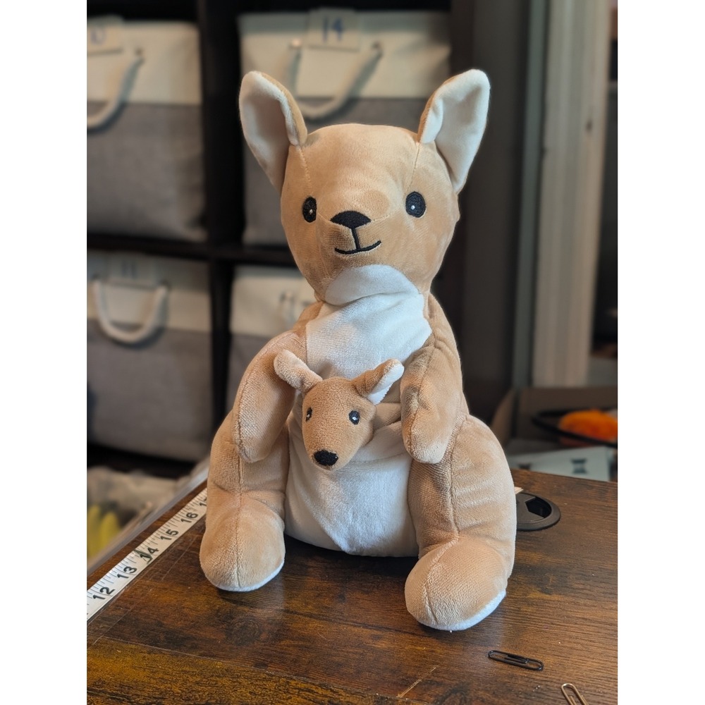 Warmies Microwavable Kangaroo Joey Heat Pack Plush 12" Warming Stuffed Animal